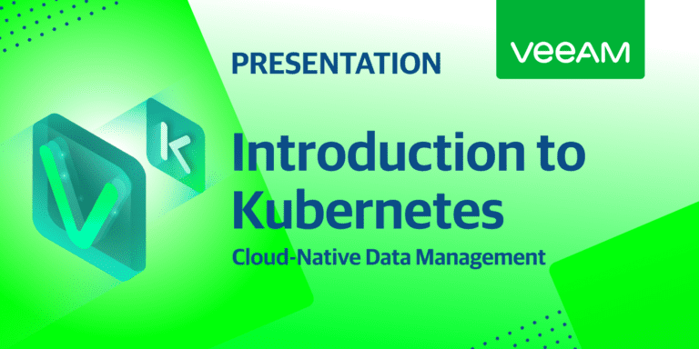 Introduction to Kubernetes: Cloud-Native Data Management