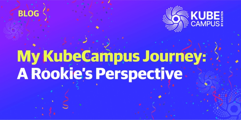 My KubeCampus Journey: A Rookie’s Perspective